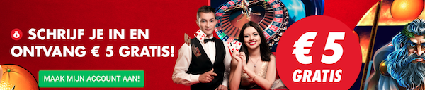Win € 5 voor je inschrijving bij bookmaker Circus Bet online