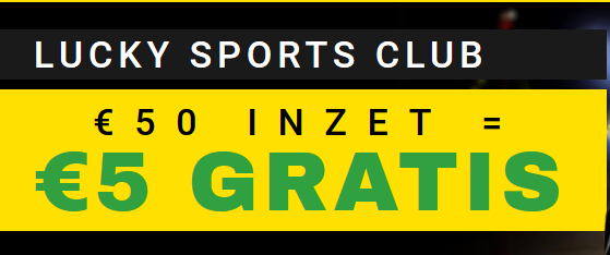 5 euro free bets per week met de Lucky Sports Club bij BetFIRST