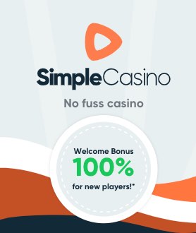 100% tot € 500 welkomstbonus bij SimpleCasino!