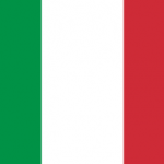 De vlag van Italie