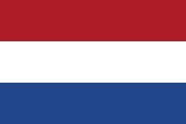 De vlag van Nederland