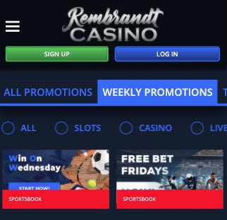 Rembrandt Casino mobiel
