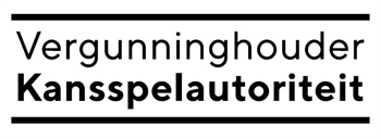 Het logo van de kansspelautoriteit in Nederland