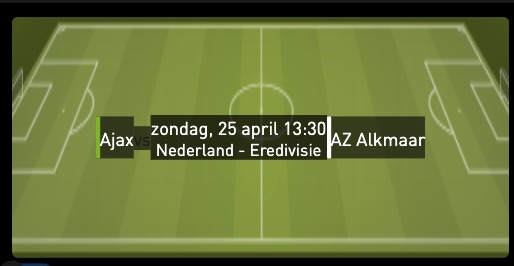 Ajax - AZ odds