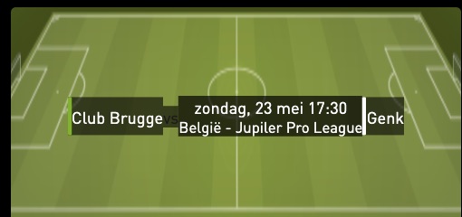 Club Brugge - Racing genk playoffs 2021
