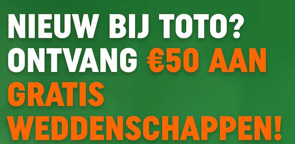 Toto bonus free bet