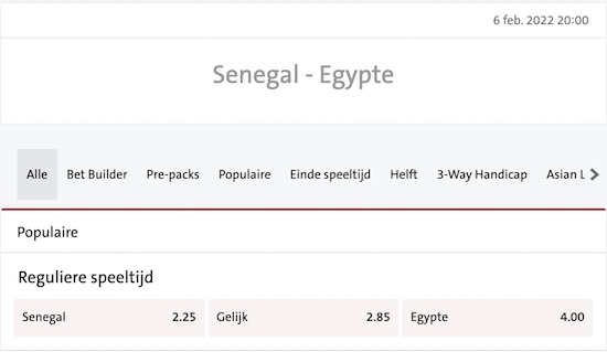 senegal egypte afrika cup final