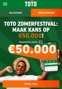 Toto zomerfestival odds