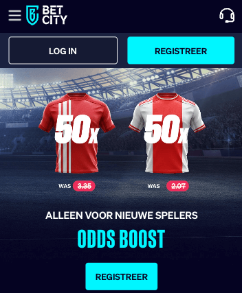 Betcity 50x bonus KNVB Beker FC Twente - Ajax