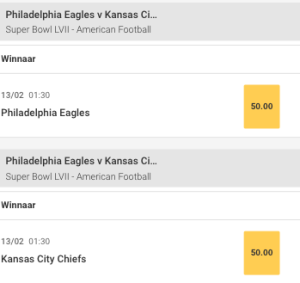 Circus Super Odds Super Bowl Eagles-Chiefs