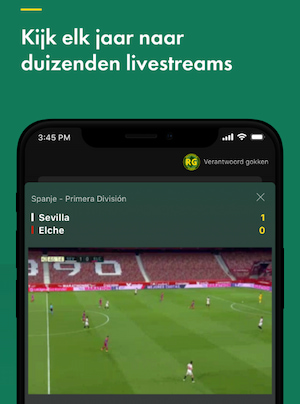 Bet365 app functies