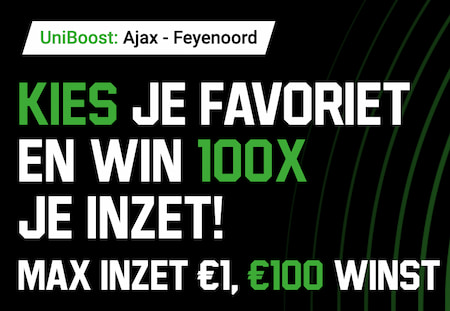 Unibet Ajax - Feyenoord boost