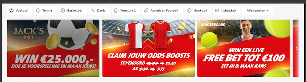 Jack's Feyenoord - Roma boost