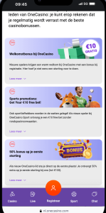 onecasino app